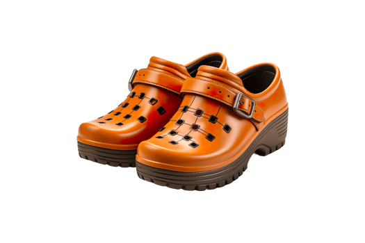 Clog Shoes isolated on transparent background. png