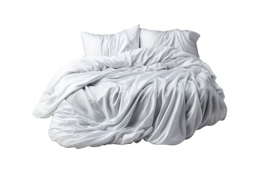 Duvets isolated on transparent background. png