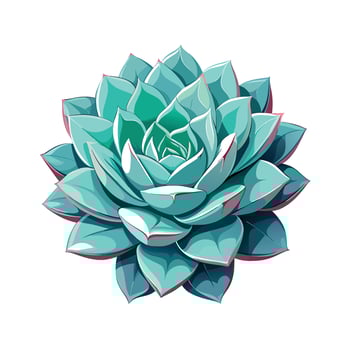 Beautiful Flowerpot Houseplant Illustration vector