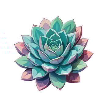 Beautiful Flowerpot Houseplant Illustration vector