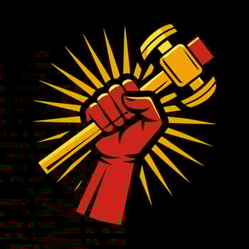 Happy Labor day or international workers day. May 1st International Labor Day. vector