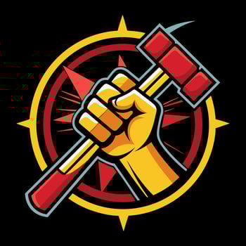 Happy Labor day or international workers day. May 1st International Labor Day. vector