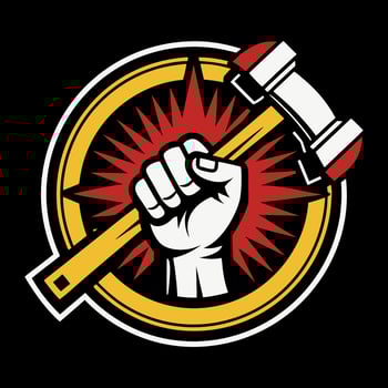 Happy Labor day or international workers day. May 1st International Labor Day. vector