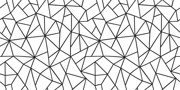 A black and white image of a pattern of triangles on a transparent background png