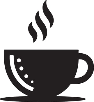 Cup of coffee icon. Tea cup illustration. Cup flat icon. Cup outline pictogram vector