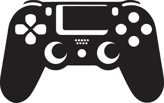 game controller or gamepad flat icon for gaming apps and websites vector