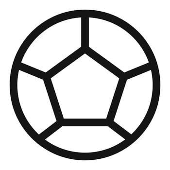 Soccer Ball Icon Ideal for Sports Fans vector