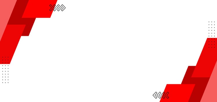 A red and white background with red lines and squares. The red and white background is meant to evoke a sense of boldness and energy vector