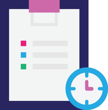 Time Management Schedule vector