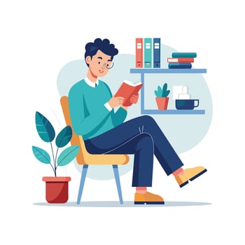 Realistic Office Moments Illustration Concepts vector