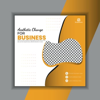 social media post design vector