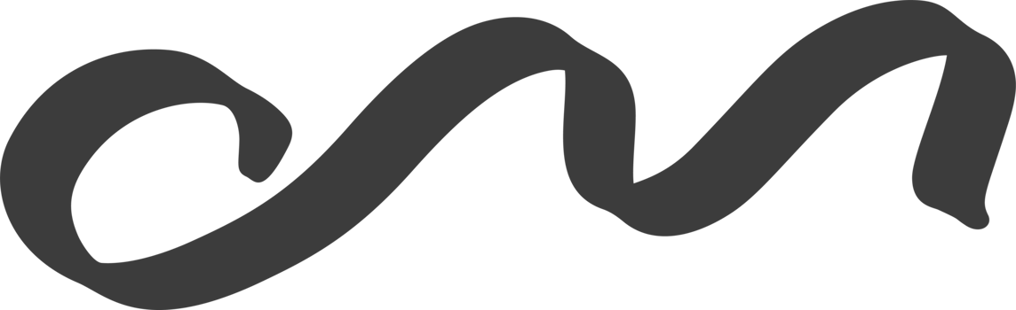 Swirl squiggle swoosh underline brush stroke. Hand drawn calligraphic swish. Curve ink pen black element. Wavy decorative graphic accent png