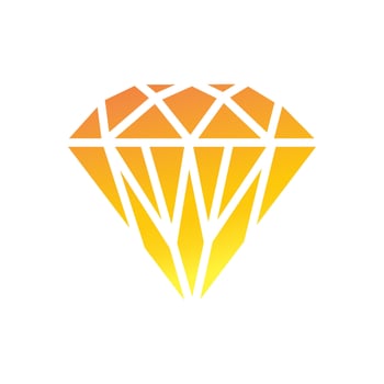 diamond jewelery logo symbol vector