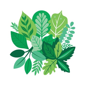 Realistic Beautiful Leaves Illustration vector