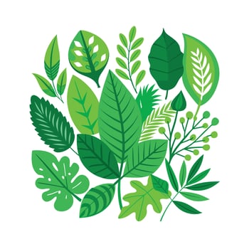 Realistic Beautiful Leaves Illustration vector