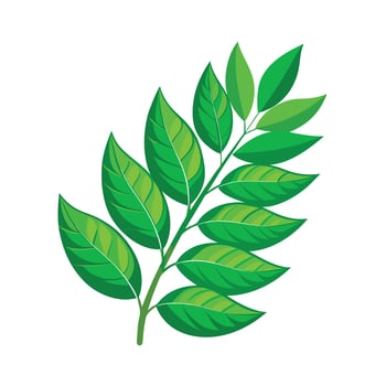 Realistic Beautiful Leaves Illustration vector