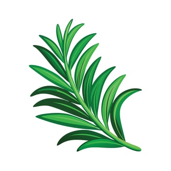 Realistic Beautiful Leaves Illustration vector