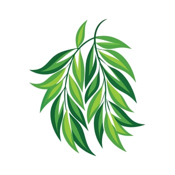 Realistic Beautiful Leaves Illustration vector