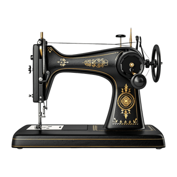 Sewing Machine on Transparent Background png