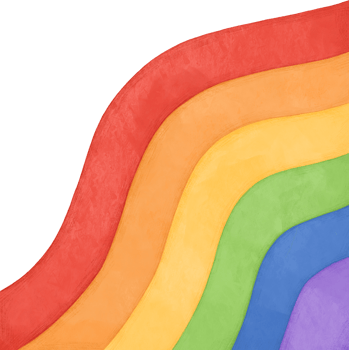 Colorful in color of LGBT community png