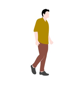 casual people flat illustration vector