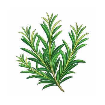 Realistic Beautiful Herbs Illustration vector