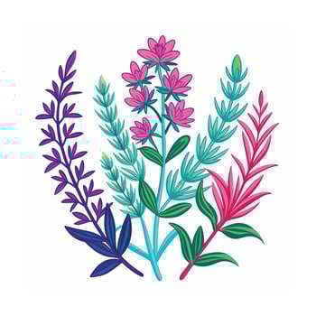Realistic Beautiful Herbs Illustration vector