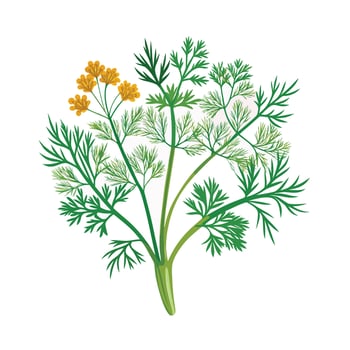 Realistic Beautiful Herbs Illustration vector