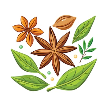 Realistic Beautiful Herbs Illustration vector
