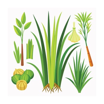 Realistic Beautiful Herbs Illustration vector