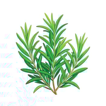 Realistic Beautiful Herbs Illustration vector