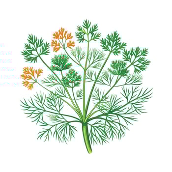 Realistic Beautiful Herbs Illustration vector