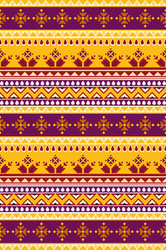 tribal pattern. colorful tribal pattern design. tribal ethnic geometric pattern on black background. design for background, wallpaper, fabric, clothes, wrapping, embroidery, carpet, decor, textile vector