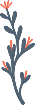 Simplicity floral freehand drawing flat design. png