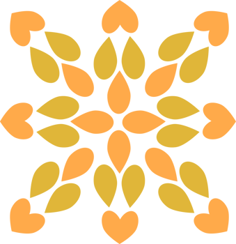 soft color flower petal design png