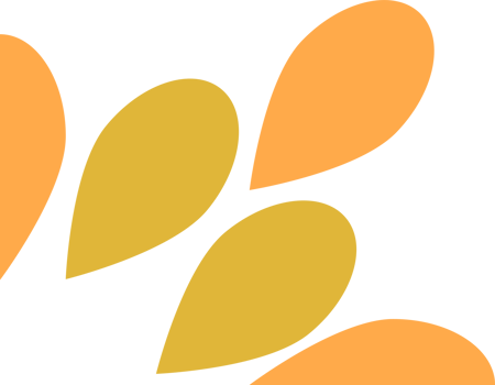 flower petal frame corner decoration png