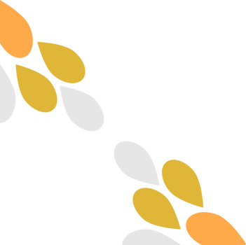 flower petal frame corner decoration png