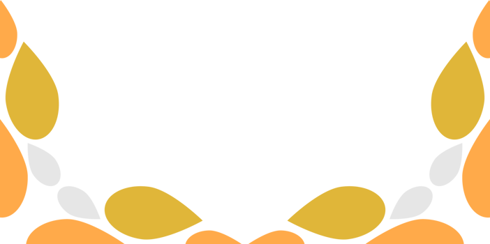 flower petal frame decoration png