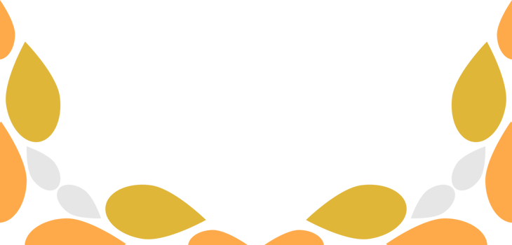 flower petal frame decoration png