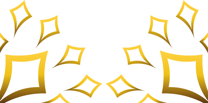 luxury golden floral frame bottom decoration png