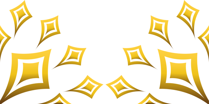 luxury golden floral frame bottom decoration png