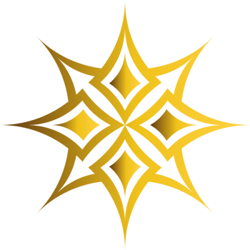 luxury golden floral frame decoration png