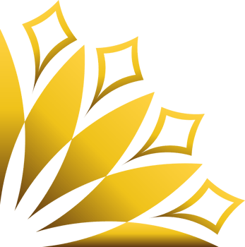 luxury golden floral frame decoration png