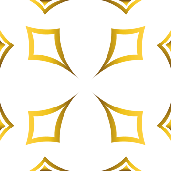 Luxury golden geometric frame png