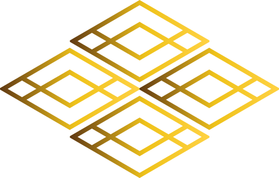 luxury golden geometry pattern element png