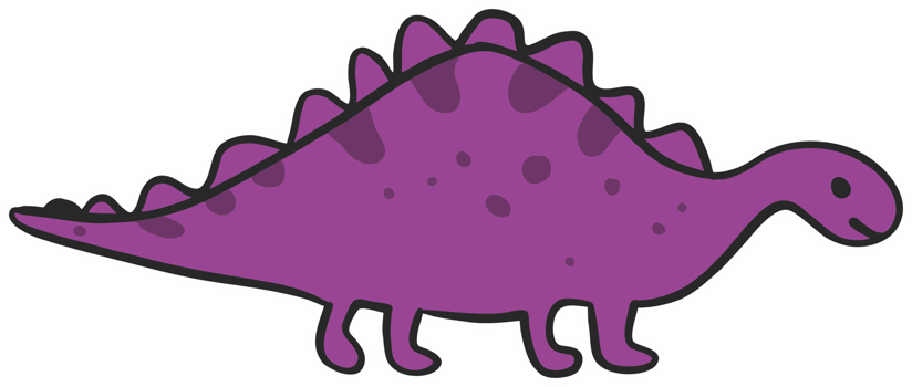 ancient animal, dinosaur, stegosaurus png