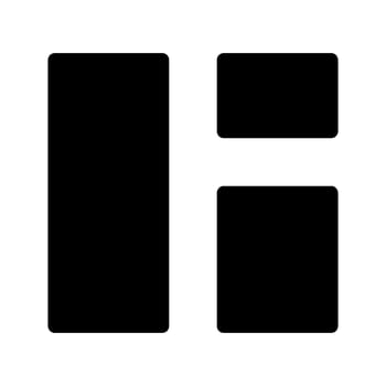 Grid Icon Symbol Design Illustration vector