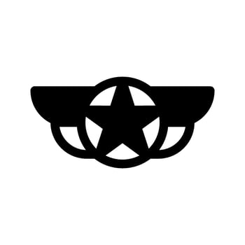 Army Icon Symbol Design Illustration vector