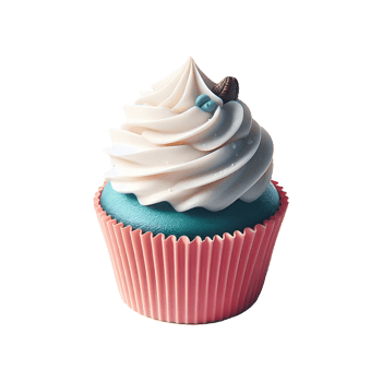 Cup cake transaprent background png