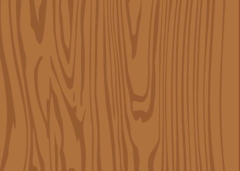Wood texture illustration of a brown wooden texture background. vector